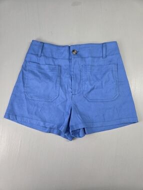 Anthropologie The Colette Linen Blend Shorts by Maeve